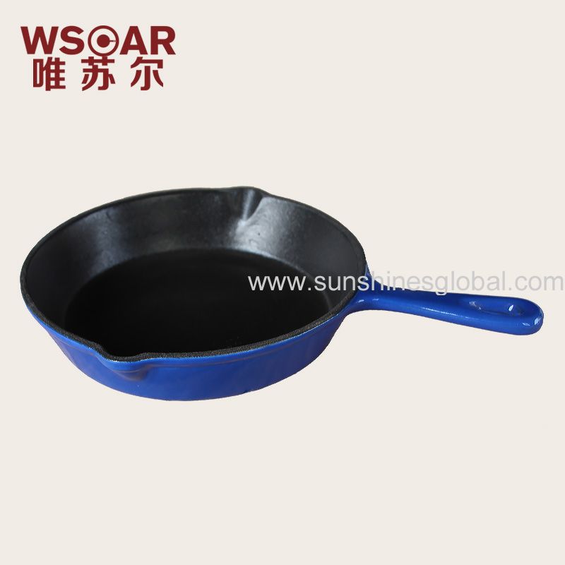 enameled  fry pan