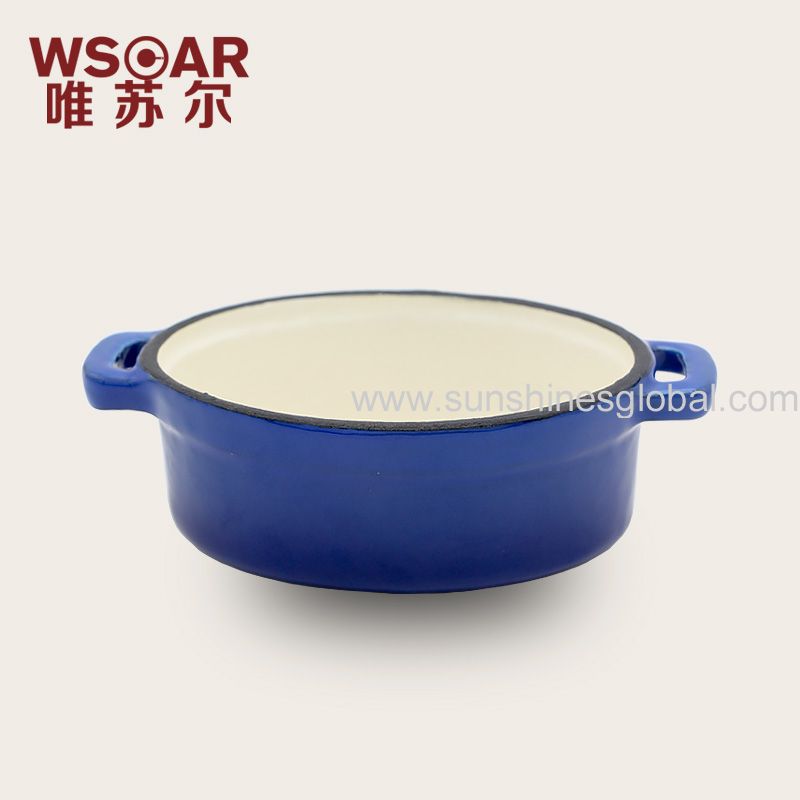 enameled   pan